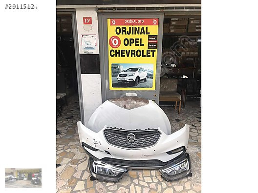 Opel mokka x komple ön set kaput tampon far çamurluk