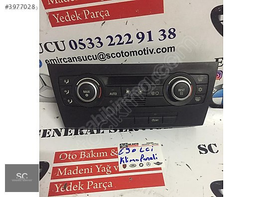 BMW 3 SERİSİ E90 LCİ KLİMA PANELİ