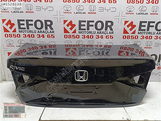 HONDA CİVİC FE1 BAGAJ KAPAĞI ÇIKMA ORJİNAL YEDEK PARÇA