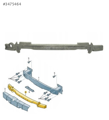 8V3807550 ÖN TAMPON DOLGU KÖPÜGÜ A3 HB 13-16 .