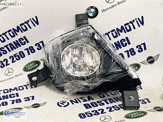 BMW 3 SERİSİ E90 SOL SİS FARI LCİ SIFIR 63177199893