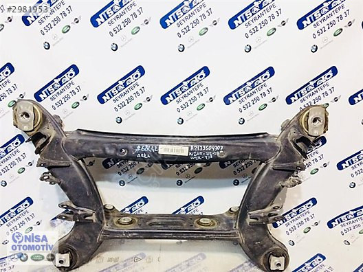 MERCEDES E SERİSİ W213 KASA MOTOR ARKA TRAVERSİ A2133504307 ORJ