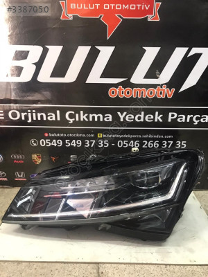 Skoda süper B sol far Full led 2020-2024