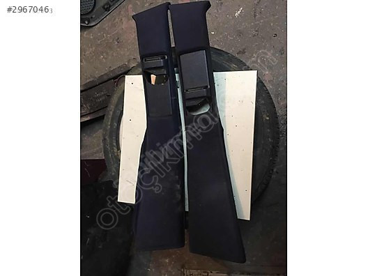 MERCEDES W210 ORTA DİREK EMNİYET KEMER KAPLAMA TAKIMI KOMPLE