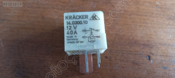 VW T4, Caddy kızdırma rölesi (103) 12V 40A  OEM 357911253