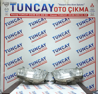 MİTSUBİSHİ L200 SAĞ MERCEKLİ FAR 2010-2014 ÇIKMA PARÇA ORJ.