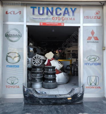HONDA JAZZ ARKA TAMPON 2005-2008 ÇIKMA PARÇA ORJİNAL