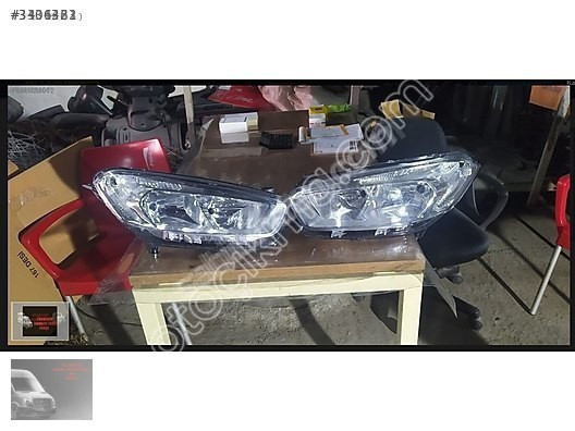 Ford Courier sağ sol ön far Sıfır yan sanayi