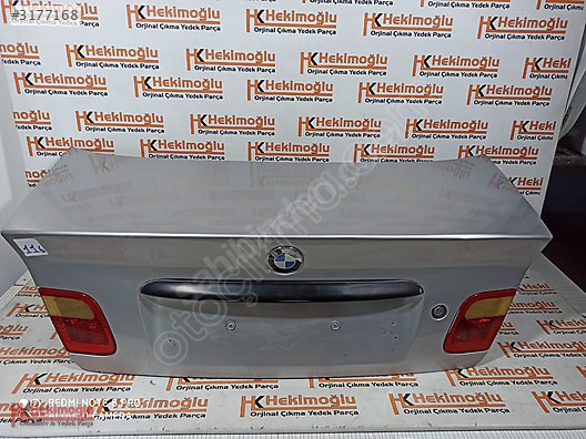 BMW E46 3 KASA BAGAJ KAPAĞI BAGAJ KAPUTU GÜMÜŞ GRİ