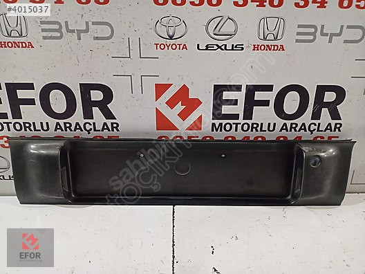 TOYOTA COROLLA ARKA PLAKALIK ÇIKMA ORİJİNAL PARÇA 1993-1998