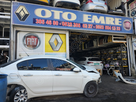 FİAT EGEA ORJİNAL ÇIKMA BEYAZ HATASIZ SAĞ ÖN KAPI
