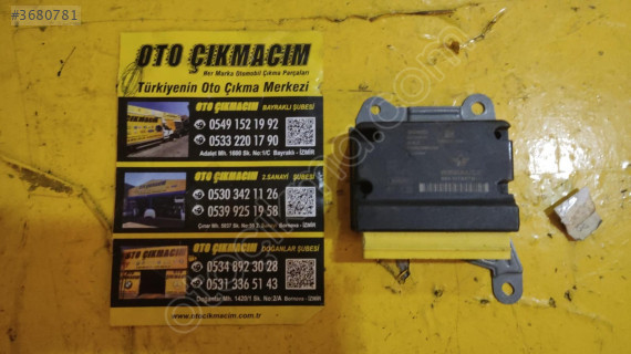 Renault Clio 5 Modeli için 985107887R Airbag Beyni