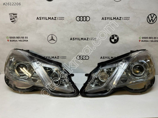 MERCEDES E SERİSİ W212 SAĞ VE SOL TAKIM FAR