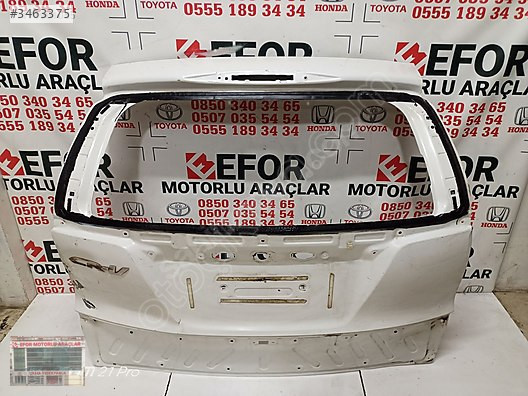 HONDA CR-V BAGAJ KAPAĞI ÇIKMA ORİJİNAL PARÇA 2009-2011