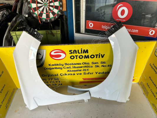 Renault Clio 5 sağ sol çamurluk çıkma
