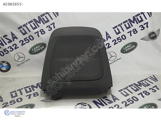 BMW 5 SERİSİ F10 SİYAH ÖN KOLTUK ARKA KAPLAMA ORJ 52109173668