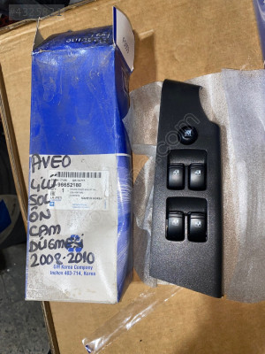 CHEVROLET AVEO T250 T255 SOL ÖN CAM DÜĞMESİ DÖRTLÜ SIFIR 96652180