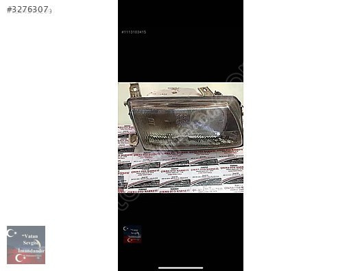 OPEL ASTRA F SAĞ FAR 084421106