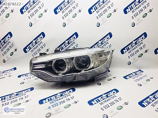 BMW 4 SERİSİ F32 MAKYAJSIZ XENON SOL FAR ÇIKMA 7410785-06