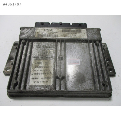 Citroen C2 1.4 Motor Beyni 9657018380 9649433980 21585166-7