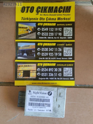 BMW 5 SERİSİ E60 GECE GÖRÜŞ SİSTEMİ KONTROL ÜNİTESİ 66549164992