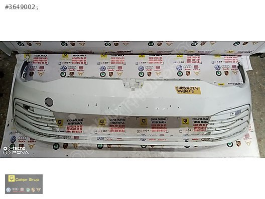 VOLKSWAGEN GOLF 8 ÖN TAMPON ÇIKMA SÖKME YEDEK PARÇA