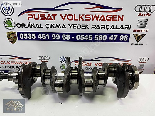 VOLKSWAGEN CADDY 1.6TDİ ÇIKMA KRANK MİLİ CAY MOTOR 03L