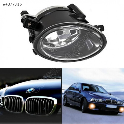 63177894018 BMW E39 E46 9705 SİS FARI SAG DÜZ CAM (M-TECH  FÜME