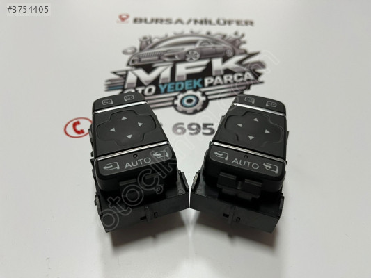 RENAULT CLİO 4 KATLANIR AYNA AYAR DÜĞMESİ ORJİNAL 255702886R