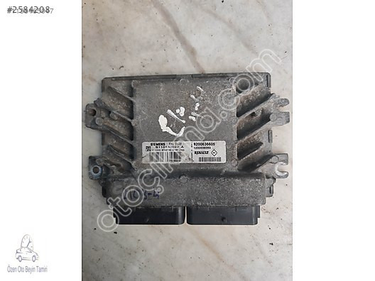 Renault Clio Motor Beyni 8200636605 - 820050598393 - EMS3132