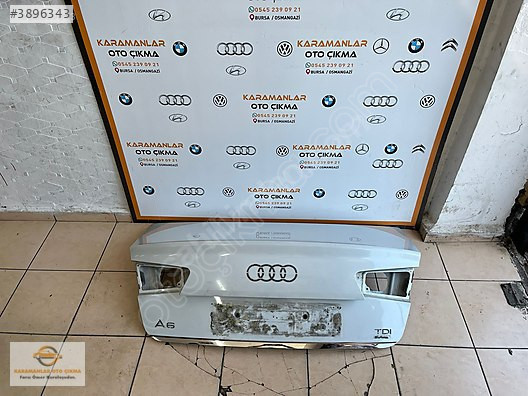 AUDİ A6 12-18 BAGAJ KAPAĞI ORJİNAL HATASIZ SEDEF BEYAZ