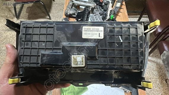 2008-2012 TOYOTA COROLLA KLİMA KONTROL PANELİ ORJ ÇIKMA