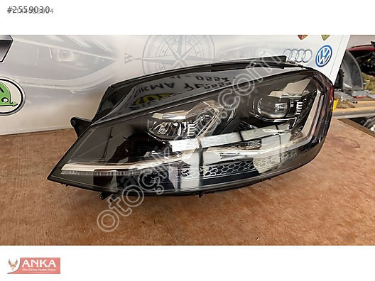 WOLKSWAGEN GOLF 7 ORJİNAL ÇIKMA TEMİZ SOL FAR