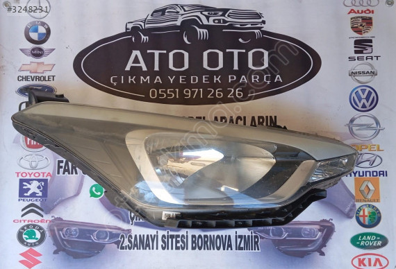 HYUNDAİ İ20 ORJINAL ÇIKMA SAĞ FAR