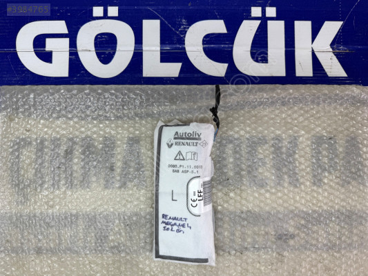 985L16114R Renault Megane 4 Sol Ön Koltuk Airbag ORJİNAL