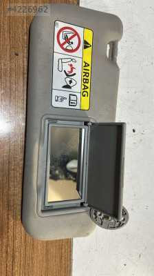 16-19 Toyota Corolla Orjinal Çıkma Sağ Güneşlik Gölgelik