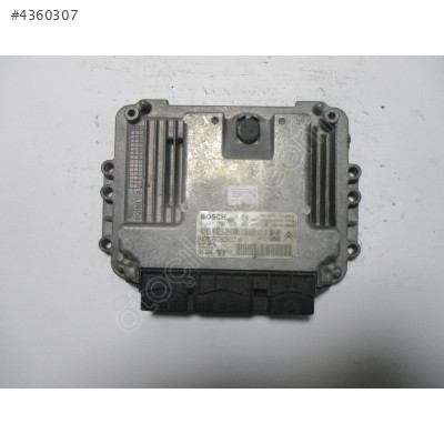 Peugeot 207 1.4 Motor Beyni 0281012529 EDC16C34 9663475880