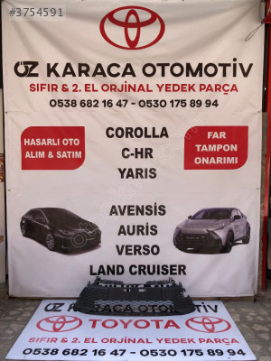 2019-2025 TOYOTA COROLLA ÇIKMA ORJİNAL ÖN TAMPON IZGARASI