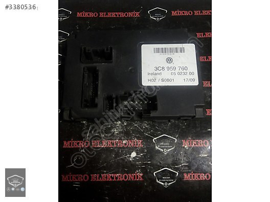 3C8959760 VW PASSAT CC ELETKRİKLİ KOLTUK BEYNİ