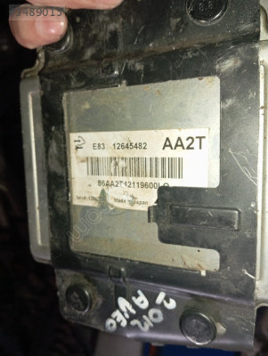 CHEVROLET AVEO 1.2 MOTOR BEYNİ 12645482 AA2T