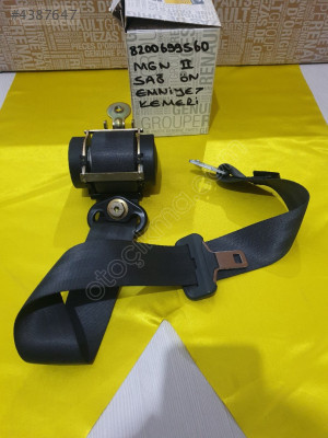 Renault megan 2 ön emniyet kemeri SIFIR AYARINDA ÇIKMA SAG SOL  5