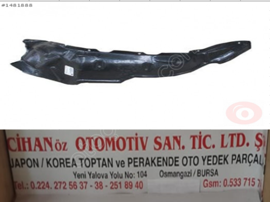 Toyota Hilux LN85 Sol Davlumbaz 1989