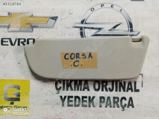 OPEL CORSA C GÜNEŞLİK ÇIKMA SÖKME YEDEK PARÇA