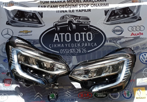 RENAULT CAPTUR ORJİNAL ÇIKMA SAĞ SOL FAR