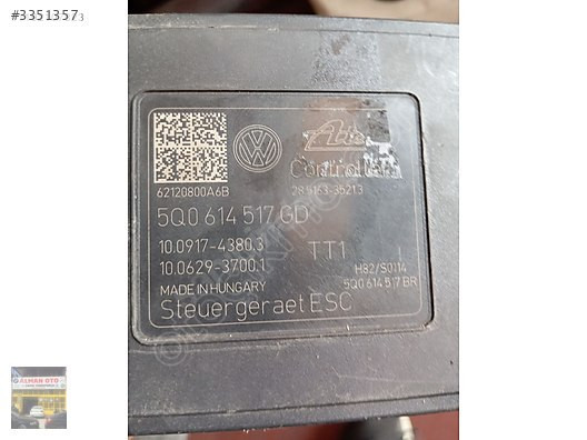 5Q0 614 517 GD SKODA SÜPERB ABS BEYNİ