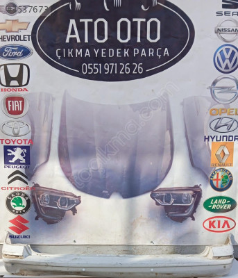 VOLKSWAGEN TRANSPORTER T7 ARKA TAMPON ORJİNAL ÇIKMA 2015-2019