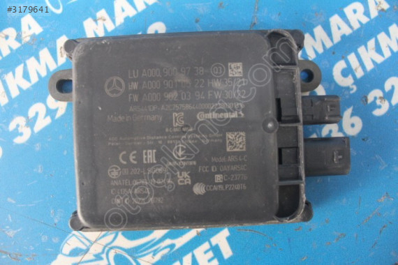 A 0009009738-A 0009003751-A 0009002348 MERCEDES RADAR BEYNİ