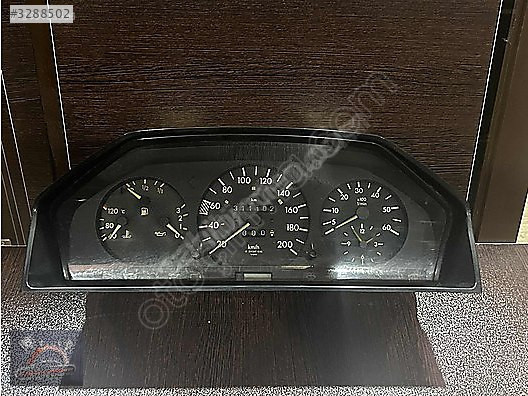 MERCEDES W124 ORJİNAL KM SAATİ