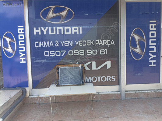 HYUNDAİ ACCENT BLUE DİZEL  SU RADYATÖRÜ SIFIR YAN SANAYİ