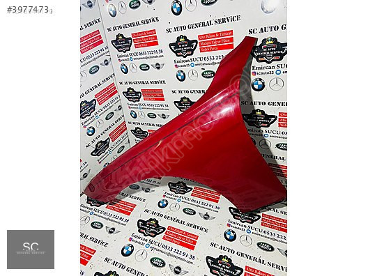 BMW F30 KIRMIZI BOYASIZ ÇAMURLUK HATASIZ
